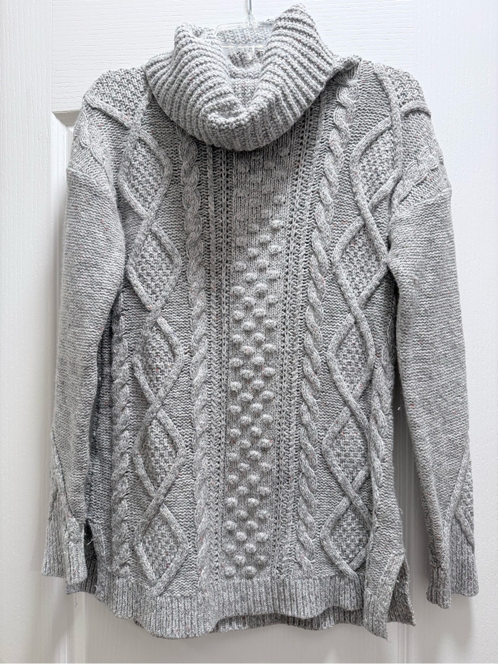 Lands’ End Cable Knit Turtleneck Sweater